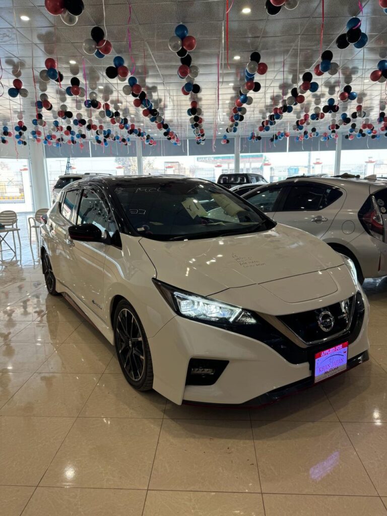 Nissan Leaf Nismo in Pearl White 2020 japanese car dealer