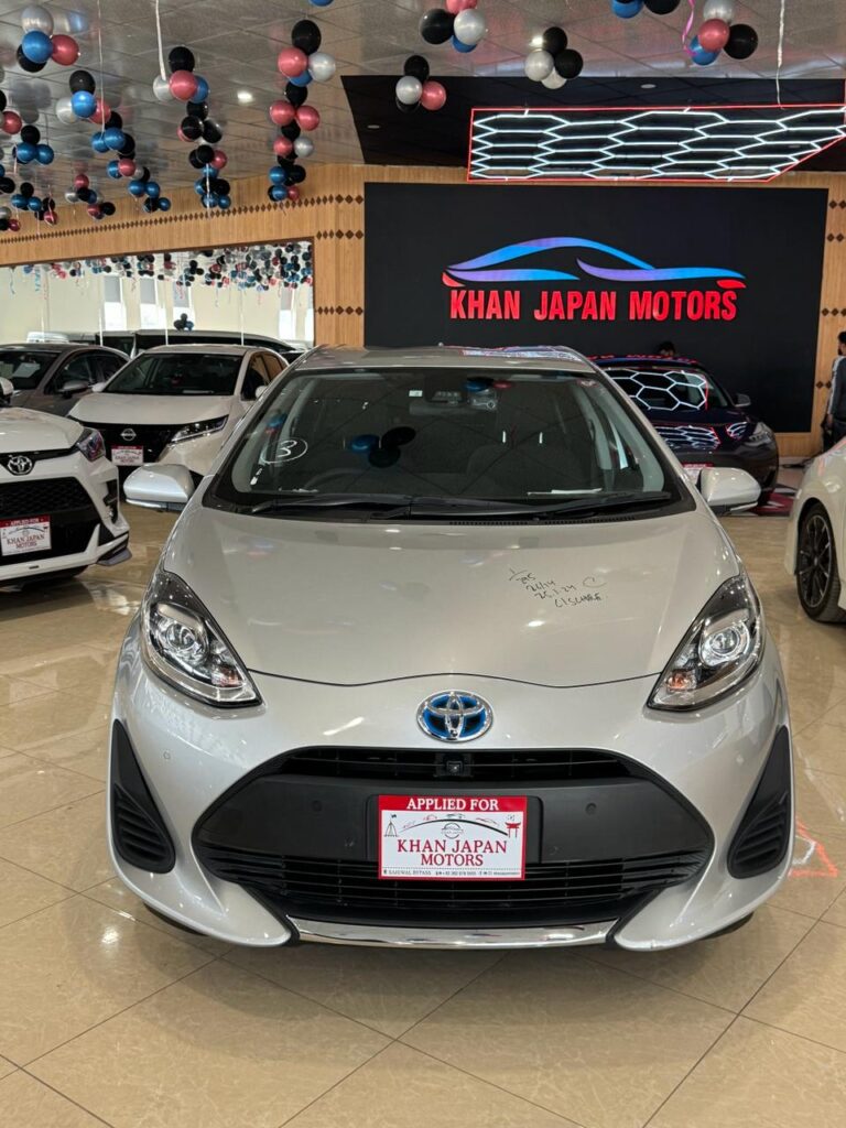 Toyota Aqua Silver 2020 Khan Japan Motors